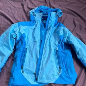 LL bean rain jacket